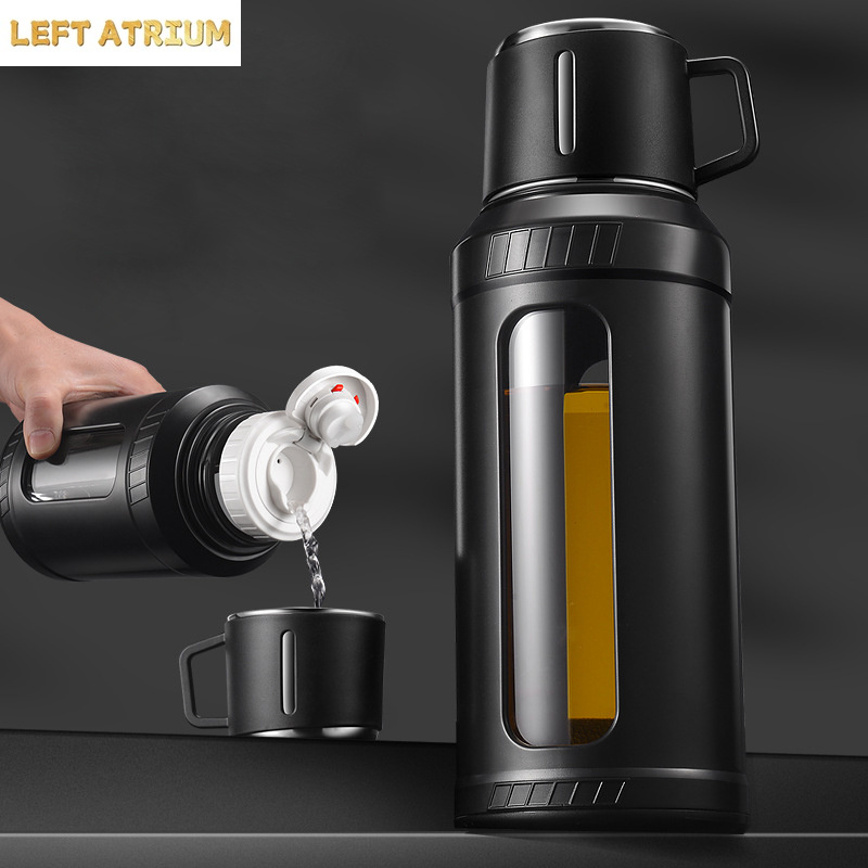 Büyük Kapasiteli 2L Cam Su Şiş - Outdoor Sport Glass Water Bottle incelemesi ve fiyatı