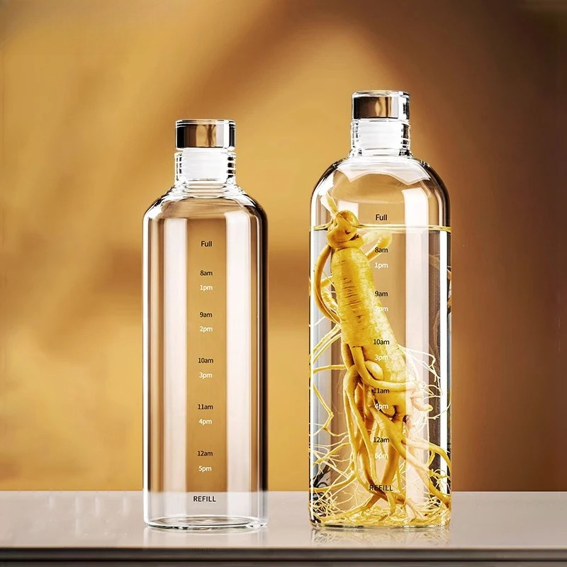500/750/1000ml Cam Spor Su Şiş - Outdoor Sport Glass Water Bottle incelemesi ve fiyatı